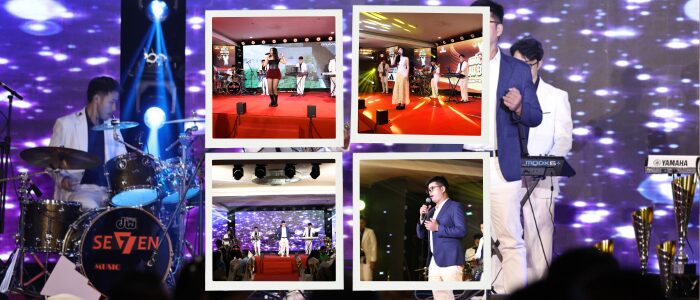 hình ảnh biểu diễn Seven Music